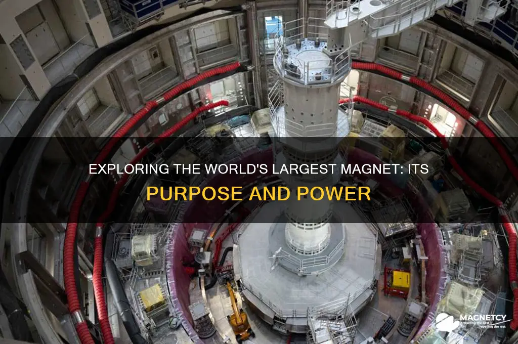 what is the largest magnet in the world used for