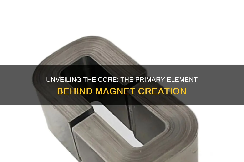what is the main element used to create a magnet