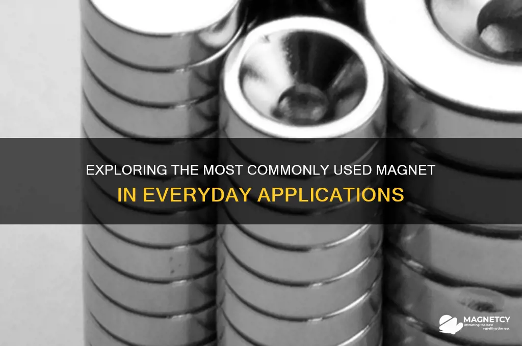 what is the most commonly used magnet