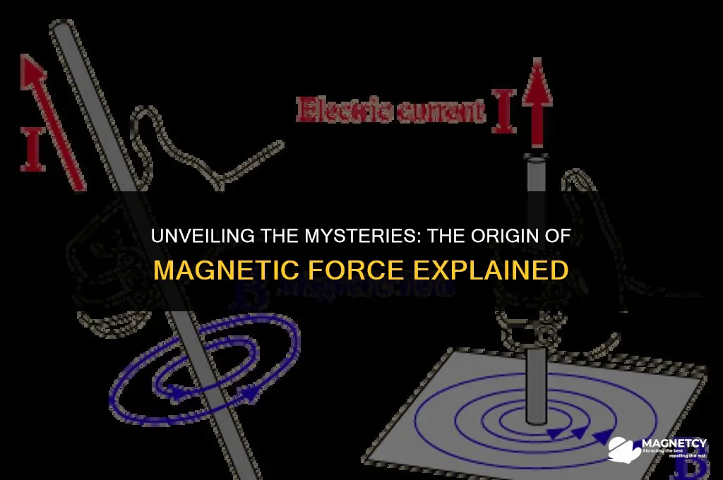 what is the source of magnetic force