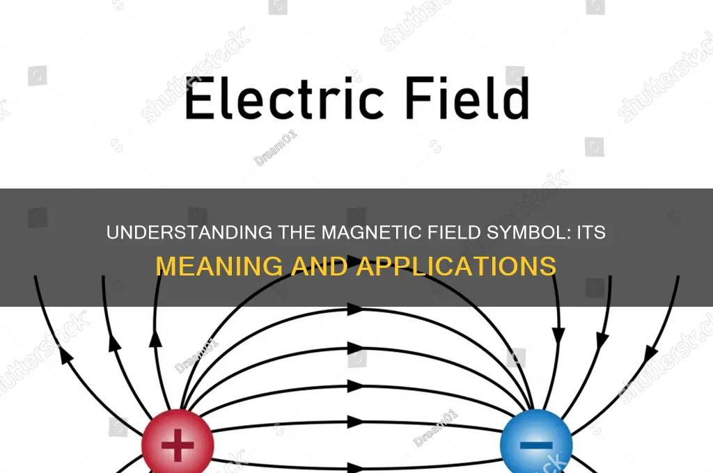 what is the symbol used for magnetic field