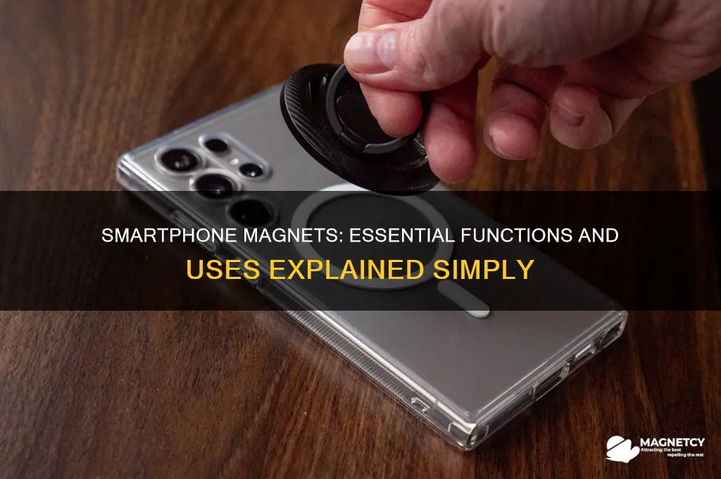 what is the use of a magnet in a smartphone
