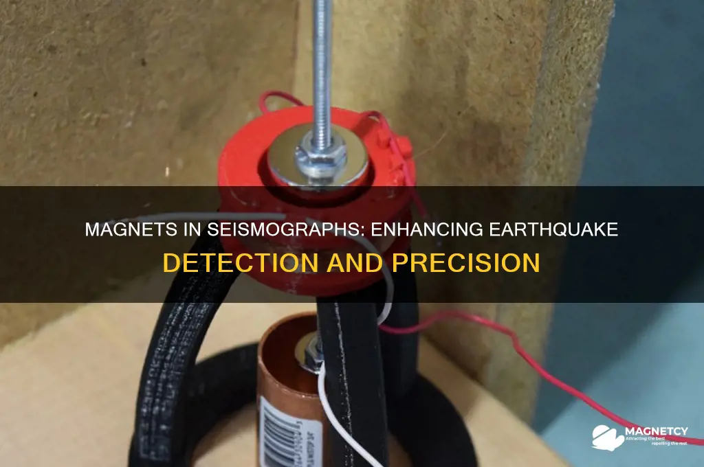 what is the use of magnet in seismograph