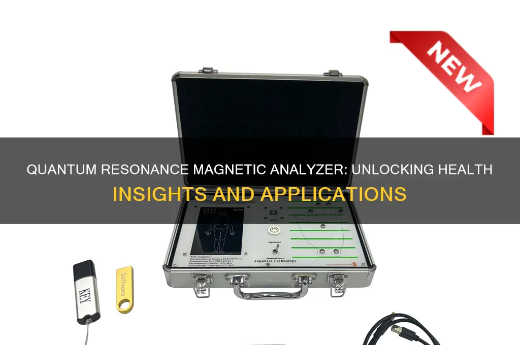 what is the use of quantum resonance magnetic analyzer