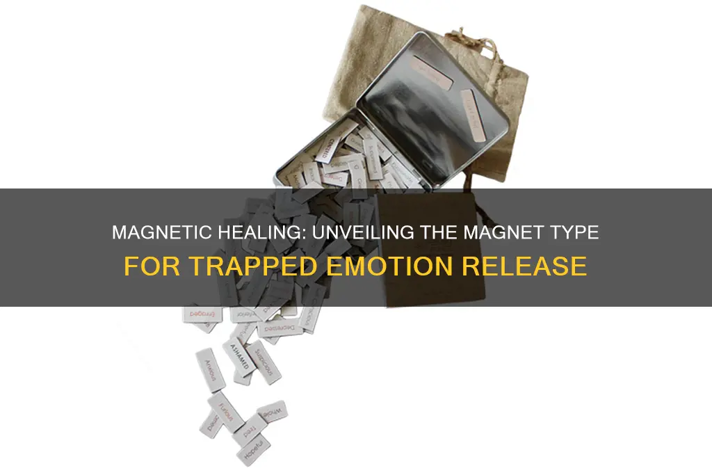 what kind of magnet is used for trapped emotion