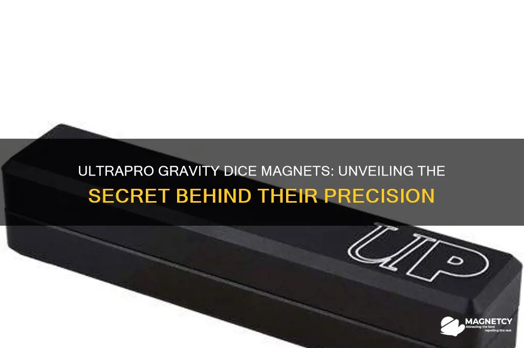 what kind of magnet is used for ultrapro gravity dice