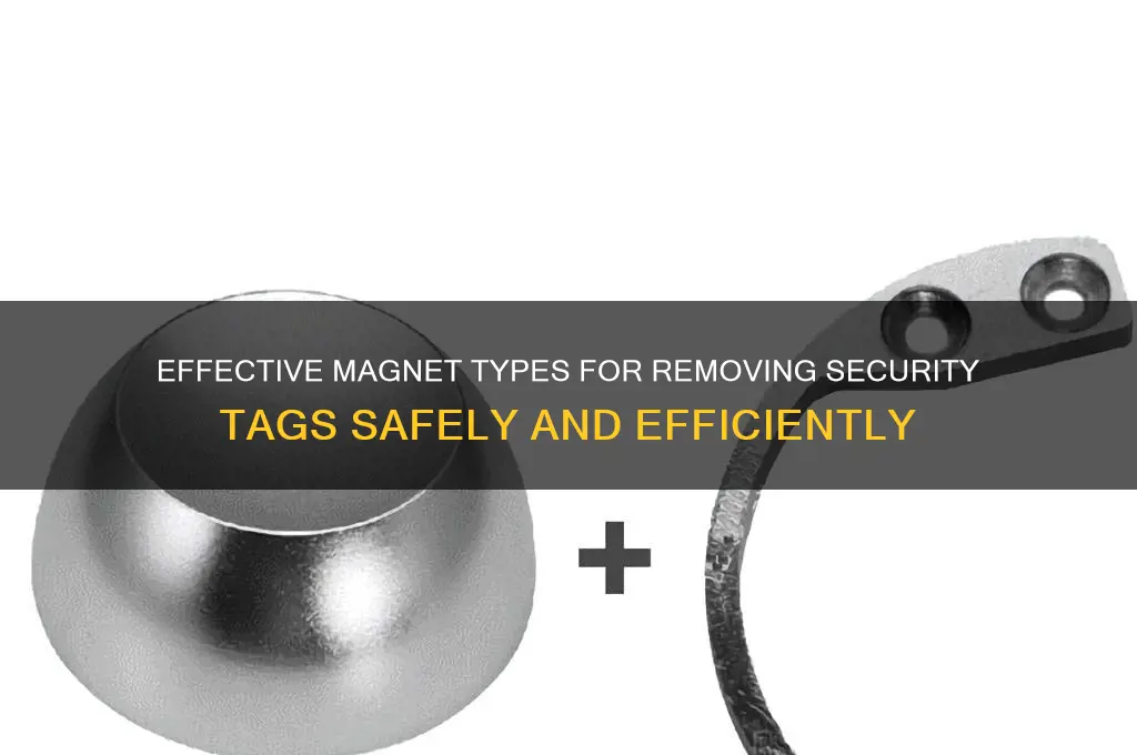what kind of magnet is used to remove security tags