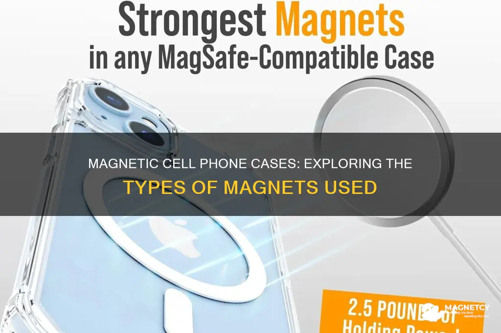 what kind of magnets are used in cell phone cases