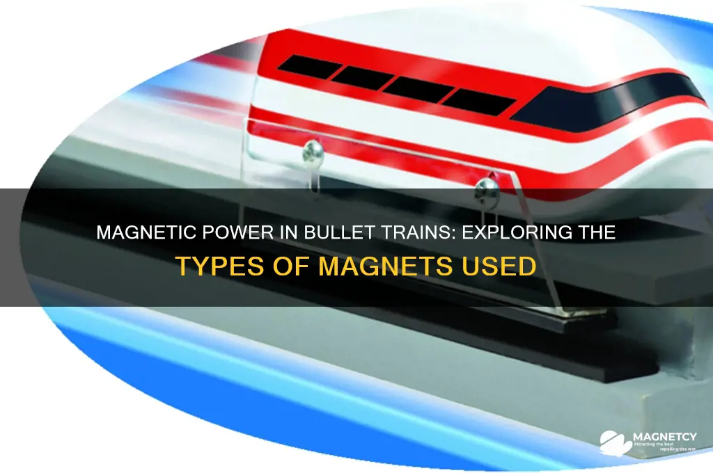 what kind of magnets do bullet trains use