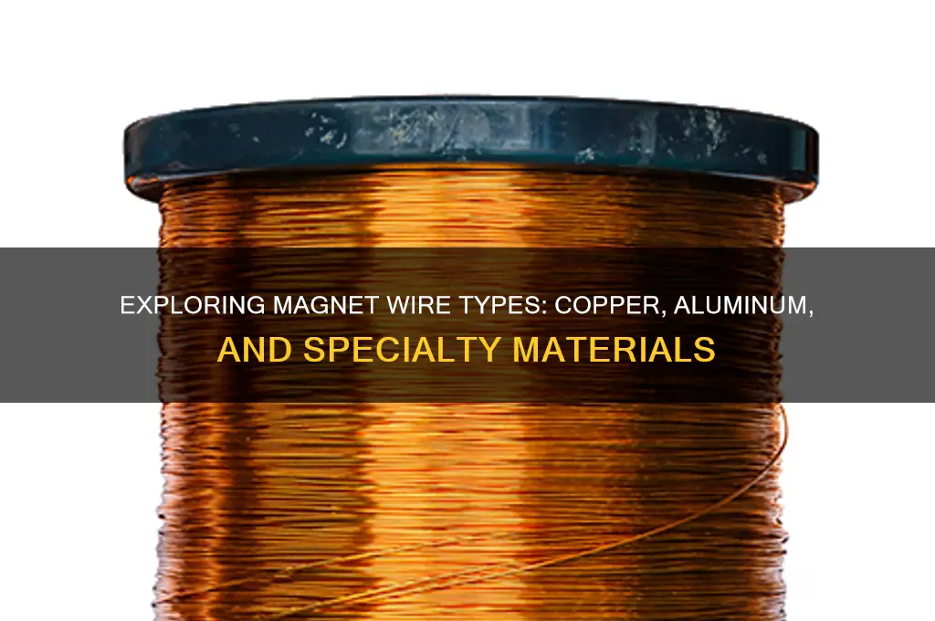 what kinds of wire used in magnets