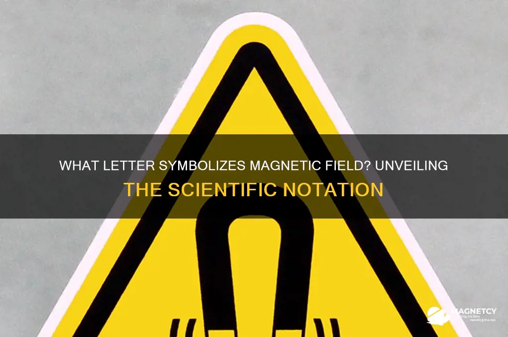 what letter is used to represent magnetic field