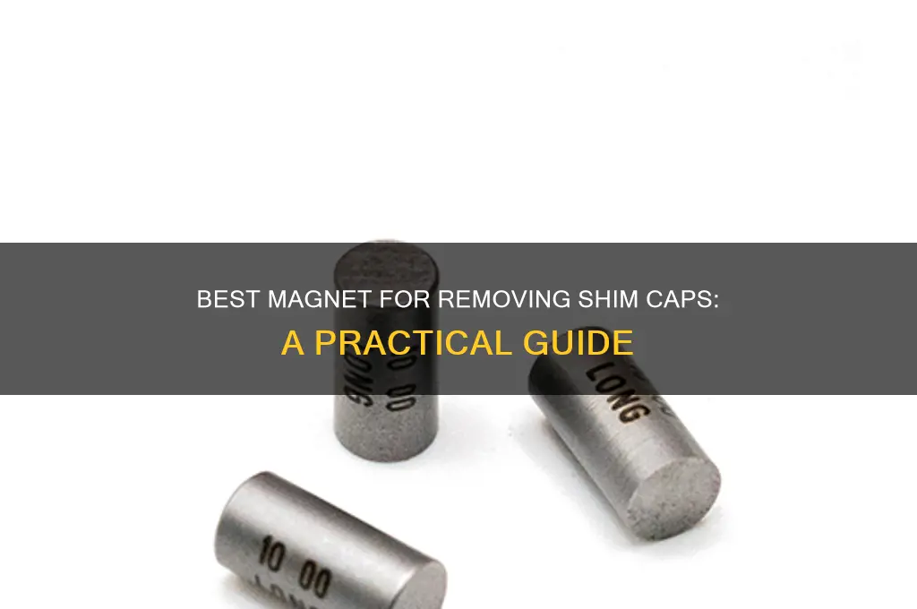 what magnet to use to remove shims cap