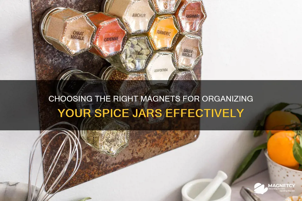 what magneta should i use for spice jars