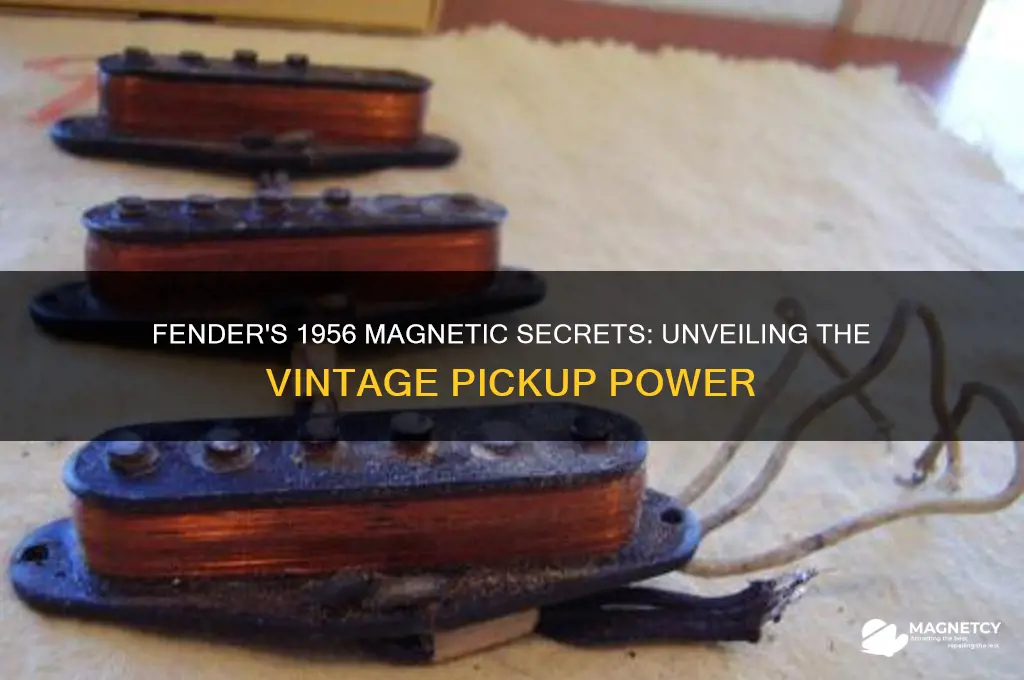 what magnets did fender use in 1956