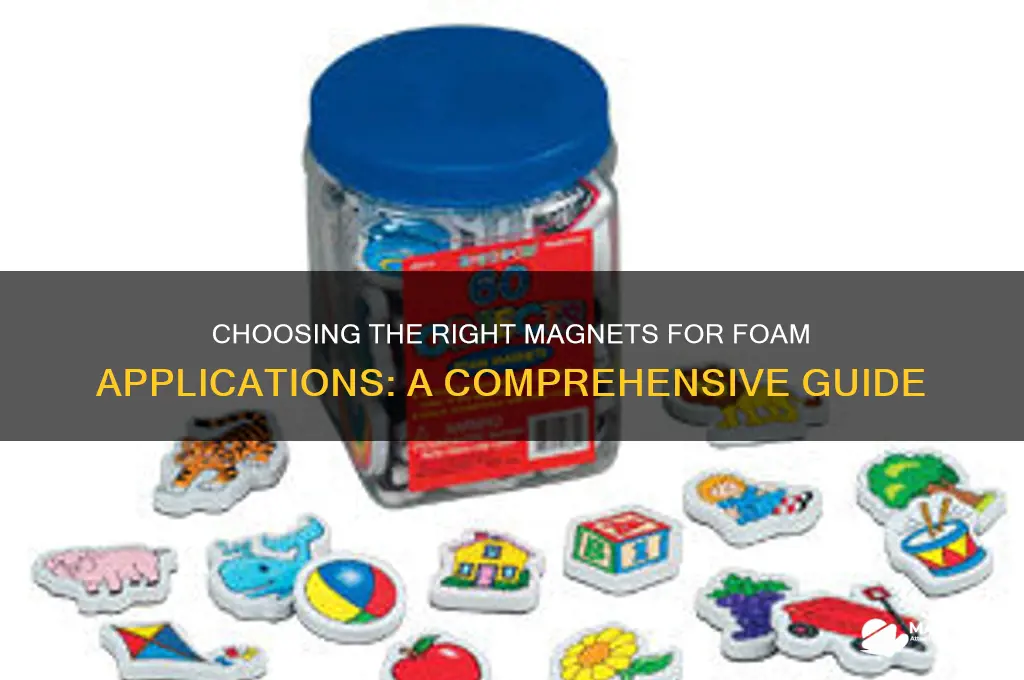 what magnets do you use in foam