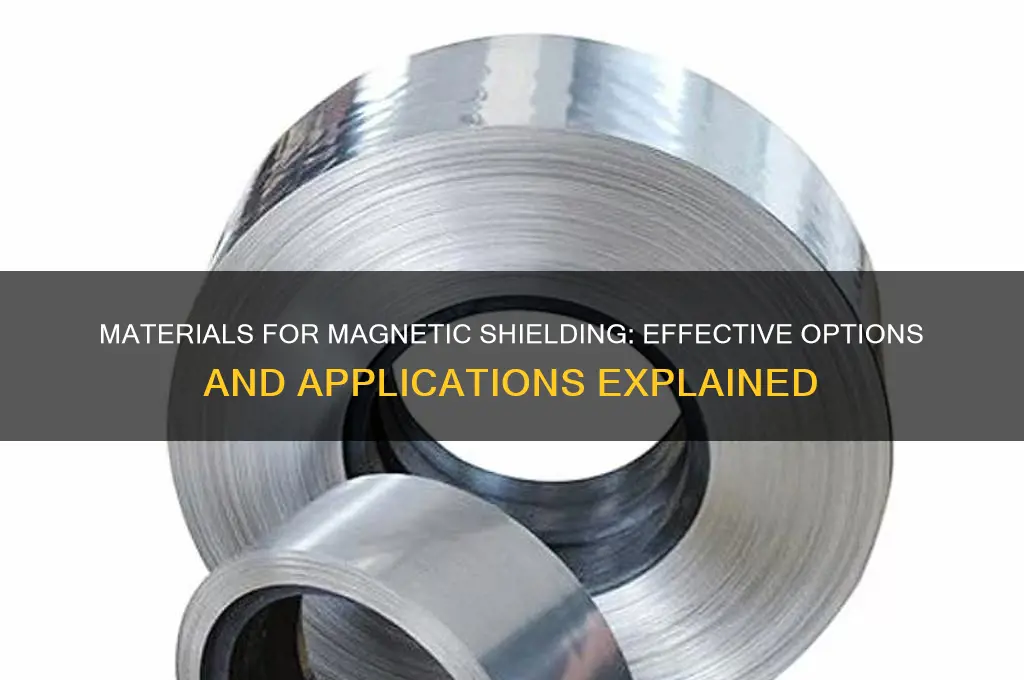 what material is used for magnetic shielding