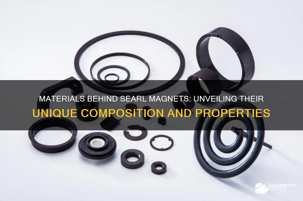 what materials are used in the searl magnets