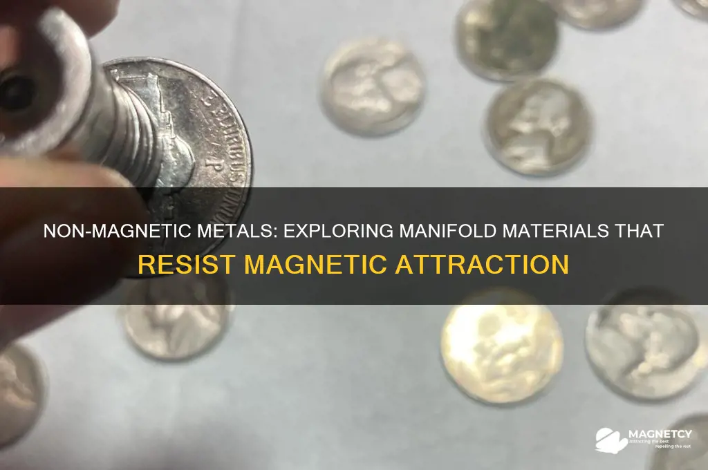 what metal does not attract a magnet on a manifold