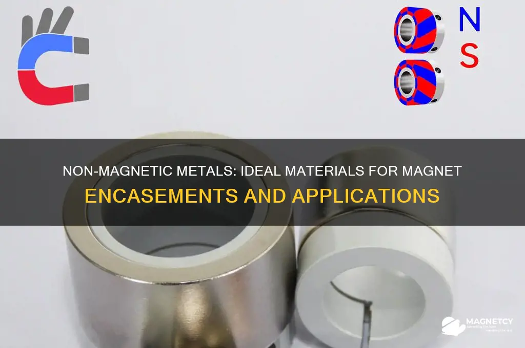 what metal is used around magnets thats not magnetic
