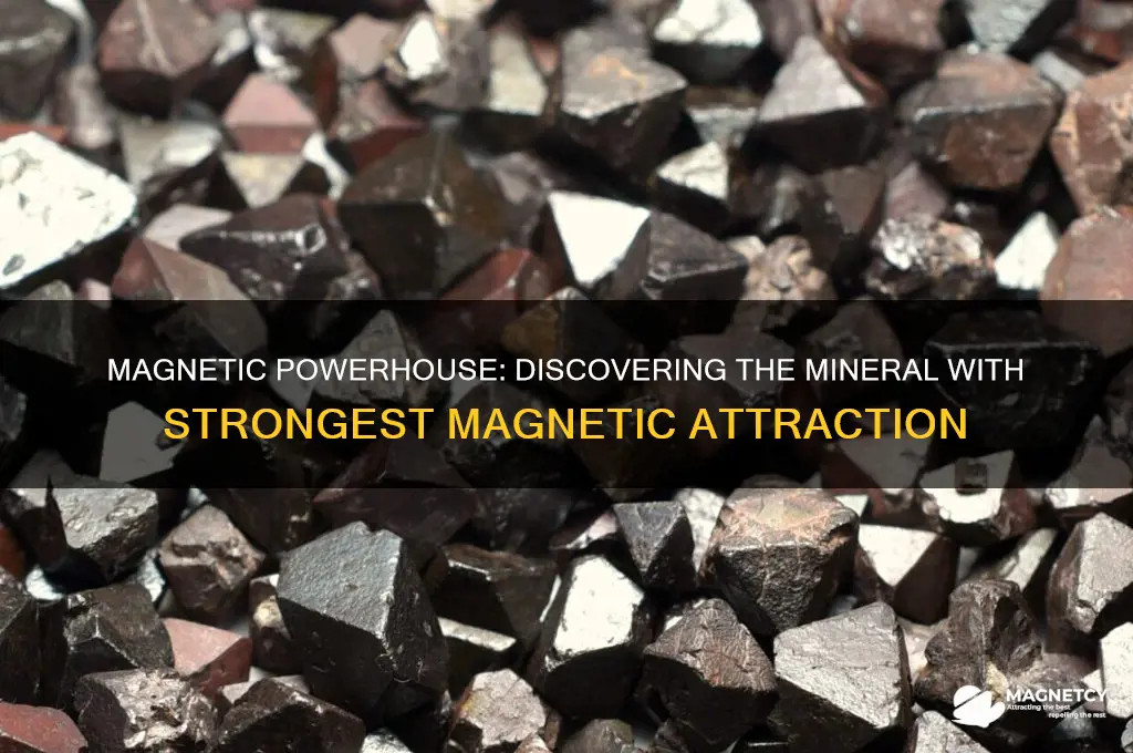 what mineral has the strongest attraction to magnets