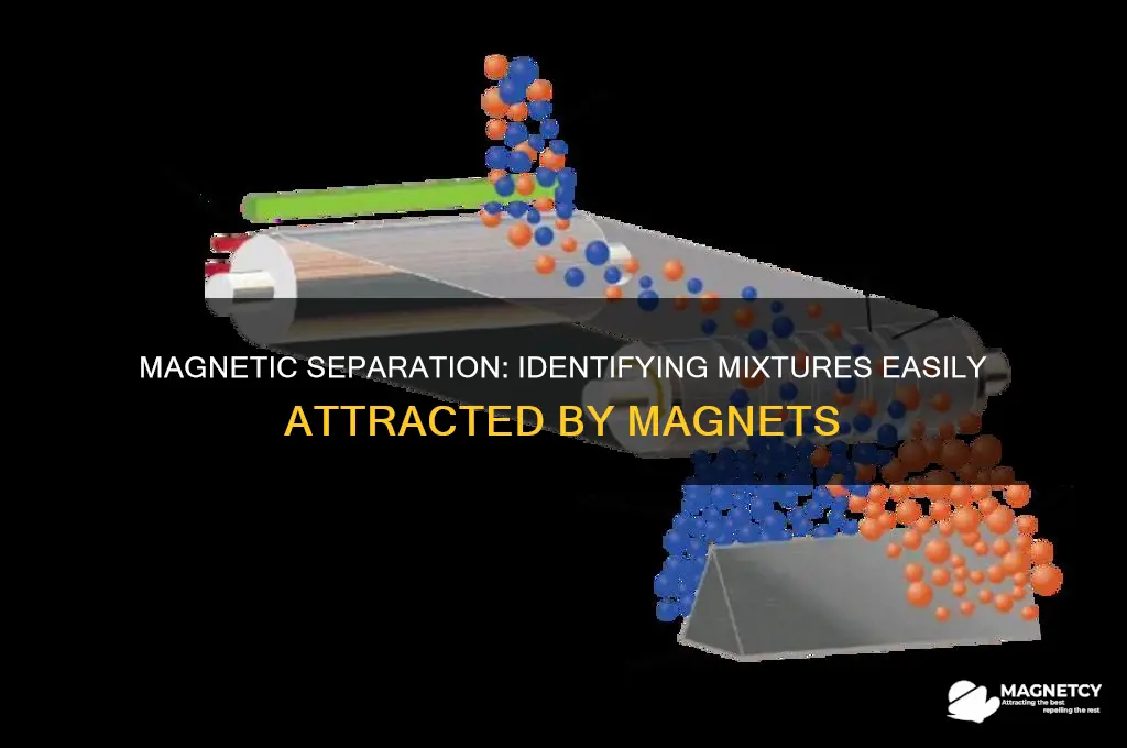 what mixture can be separated using a magnet