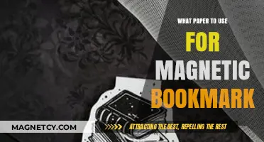 Best Paper Choices for Crafting Durable Magnetic Bookmarks