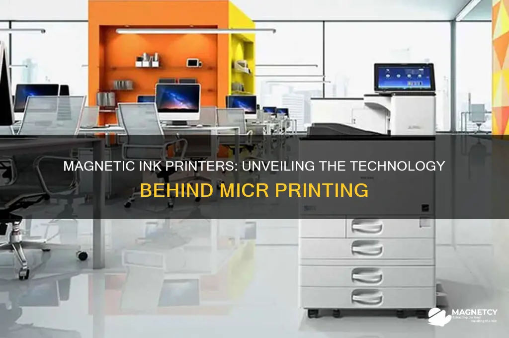 what printers use magnetic ink