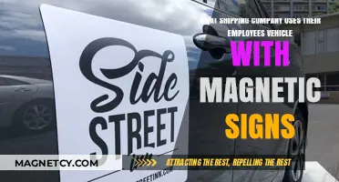 Shipping Companies Using Employee Vehicles with Magnetic Signs: Who Does It?