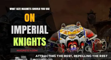Choosing the Right Magnet Size for Your Imperial Knights Models