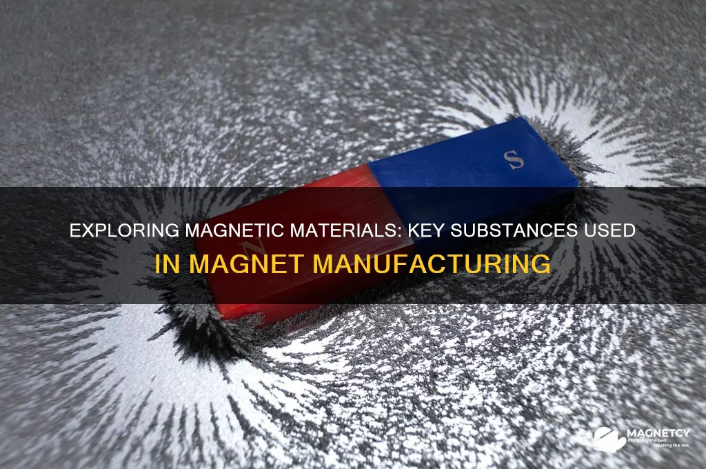 what substances are used for magnets