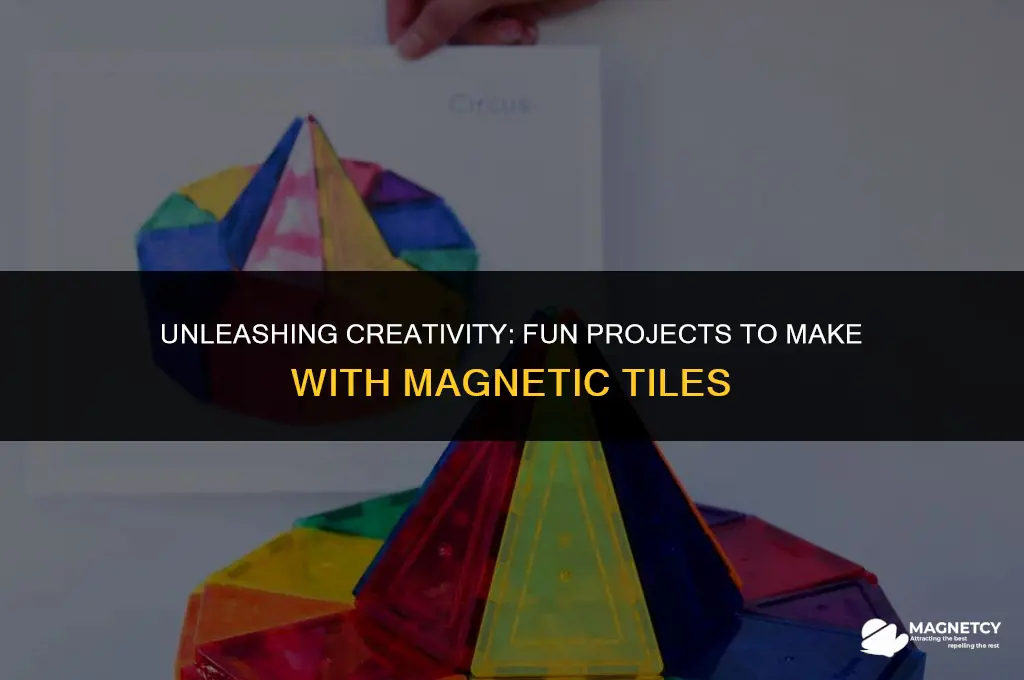 what to make with magnetic tiles