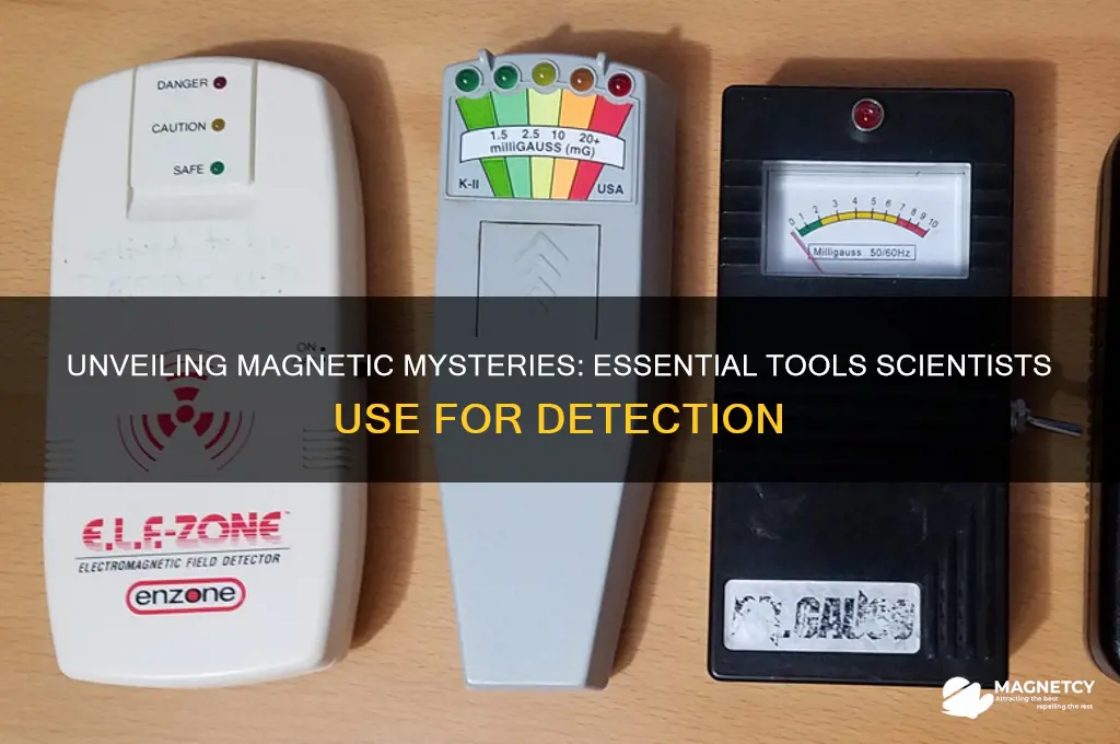 what tool does a scientist use to detect magnetic fields