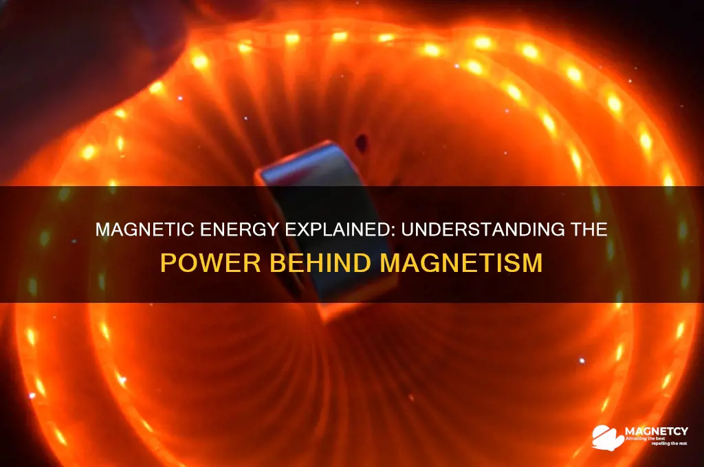 what type of energy does a magnet use