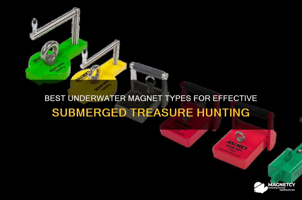 what type of magnet do you use to search underwater