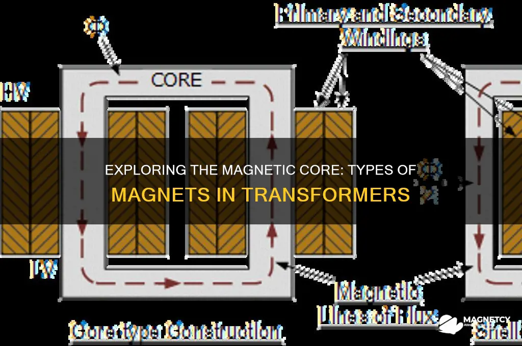 what type of magnet is used in transformers