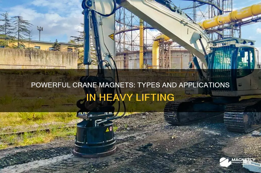 what type of magnets are used in cranes