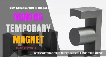 Temporary Magnets: Exploring Materials for Short-Term Magnetic Applications