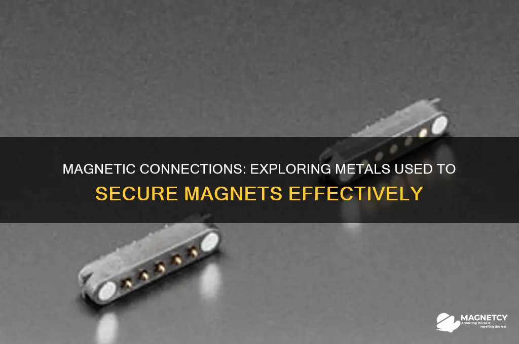 what type of metal is used to connect a magnet