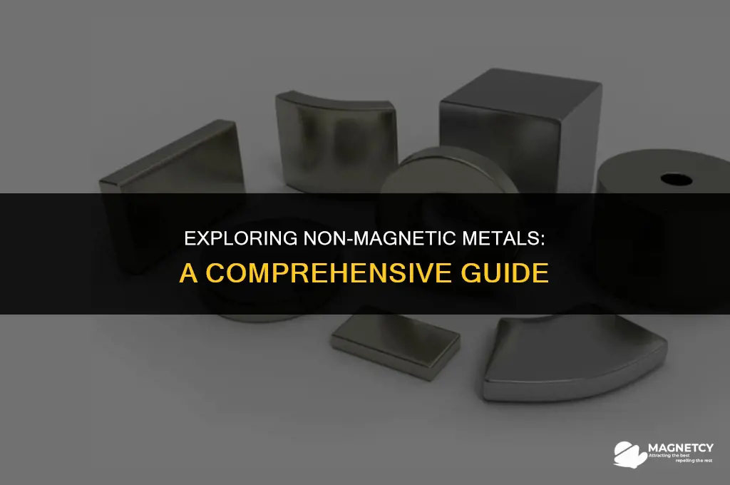 what types of metal are not magnetic