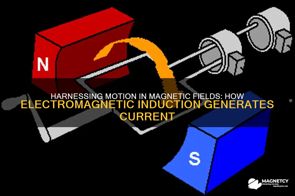 what uses motion in a magnetic field to produce current