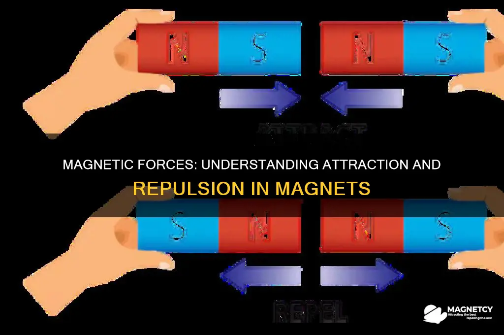 when are magnets attracted and when are they repelled