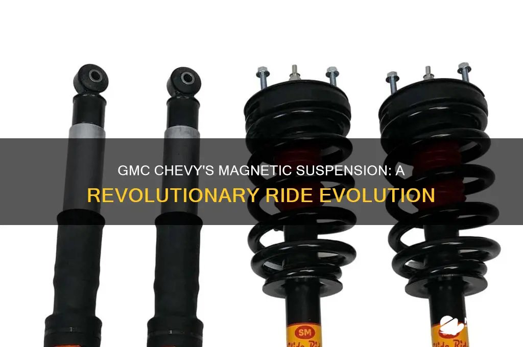 when did gmc chevy start using magnetic suspension