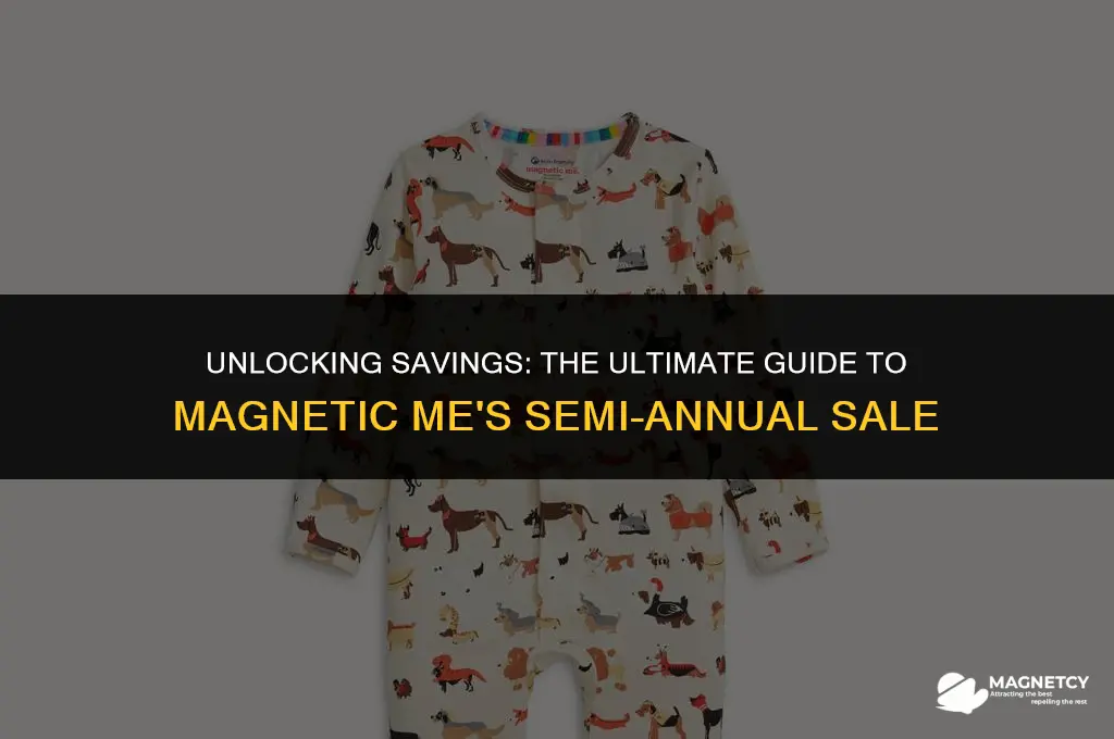 when is magnetic me semi annual sale