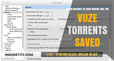 Magnet Links and Vuze: Default Torrent Save Locations Explained