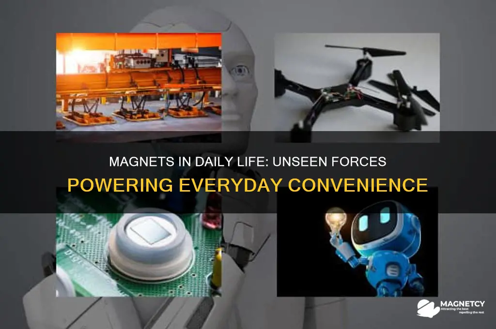 when our magnets used in our daily life