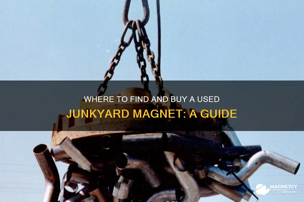 where can i buy a used junkyard magnet