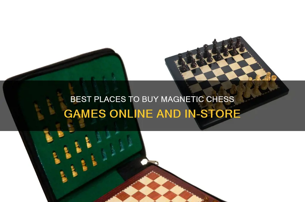 where can i buy magnetic chess game