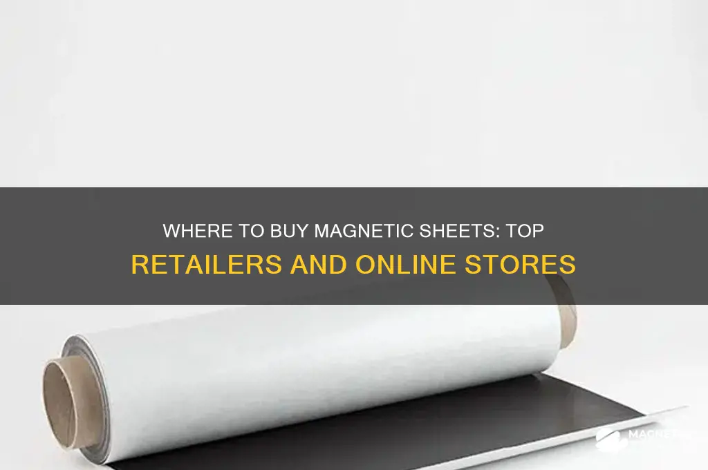 where can i buy magnetic sheets