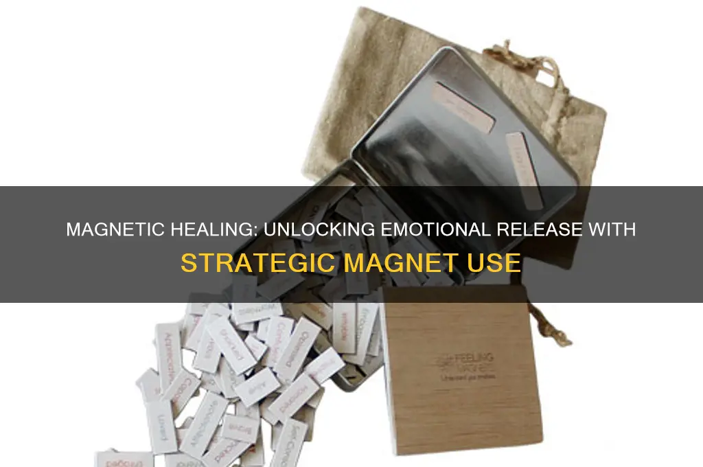 where do you use a magnet to release trapped emotions