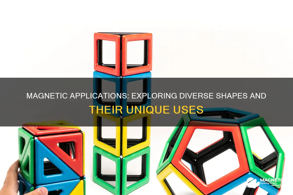 where magnets of different shapes are used and why